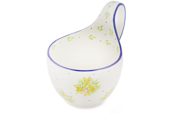 Bowl with Loop-Handle 6"