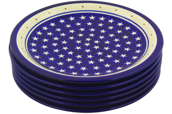 Set of 6 Plates 11"