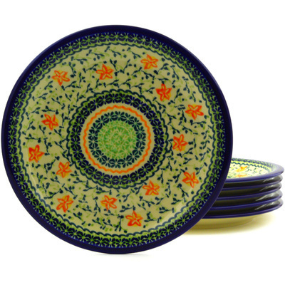 Set of 6 Plates 11"
