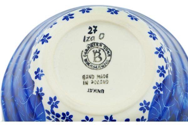 Scalloped Fluted Bowl 7"