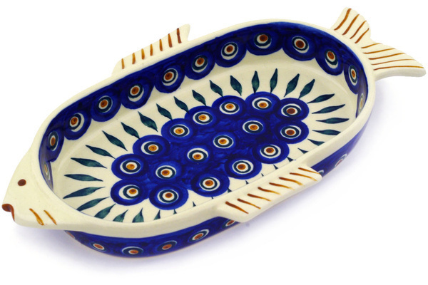 Fish Shaped Platter 8"