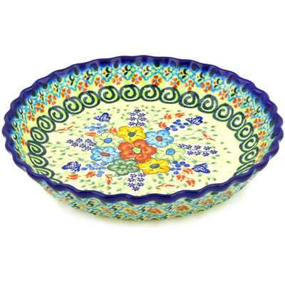 Fluted Pie Dish 10"