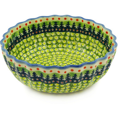 Scalloped Bowl 11"