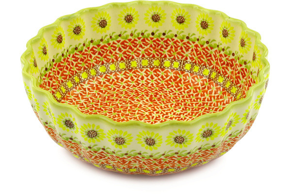 Scalloped Bowl 11"