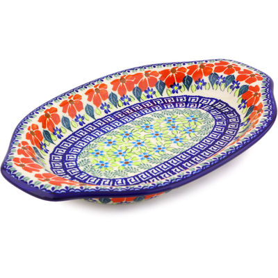 Platter with Handles 12"