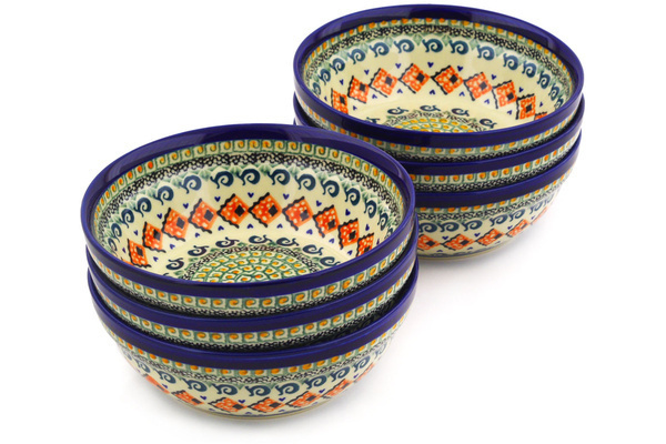 Set of 6 Bowls 7"