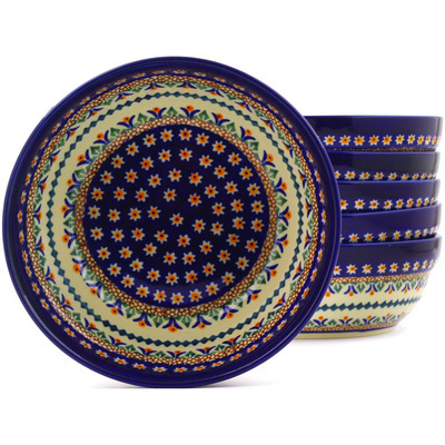 Set of 6 Bowls 7"