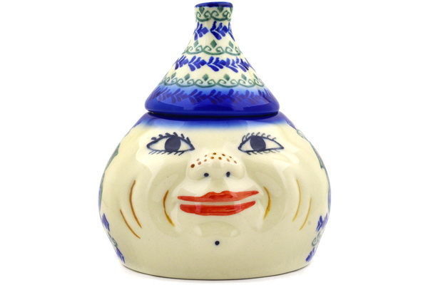 Garlic and Onion Jar 7"