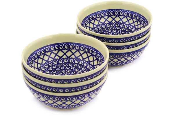 Set of 6 Bowls 7"