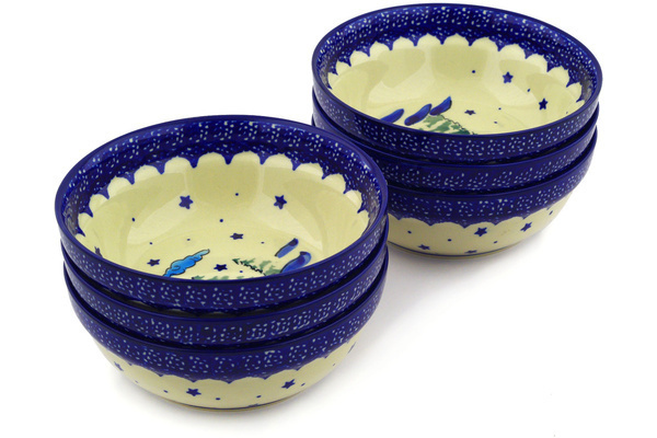Set of 6 Bowls 7"