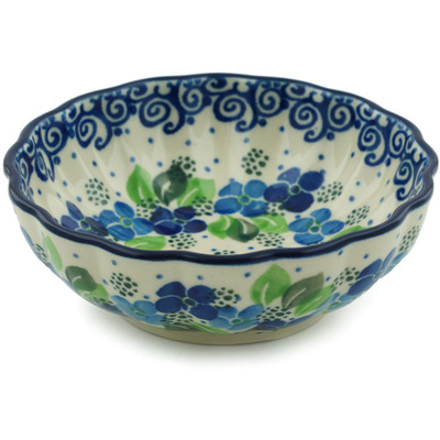 Scalloped Fluted Bowl 5"