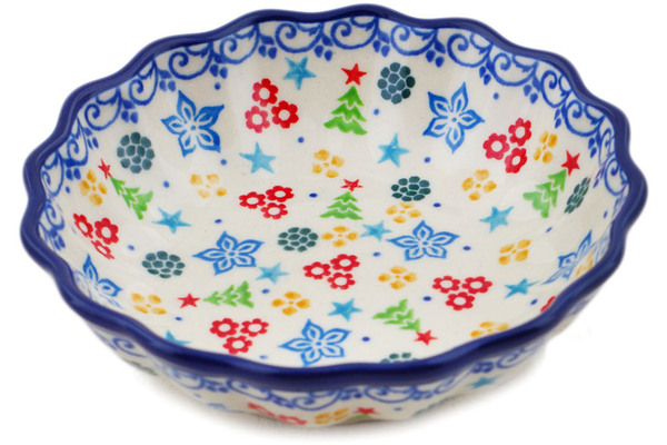 Scalloped Fluted Bowl 5"