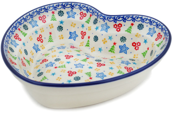 Heart Shaped Bowl 8"