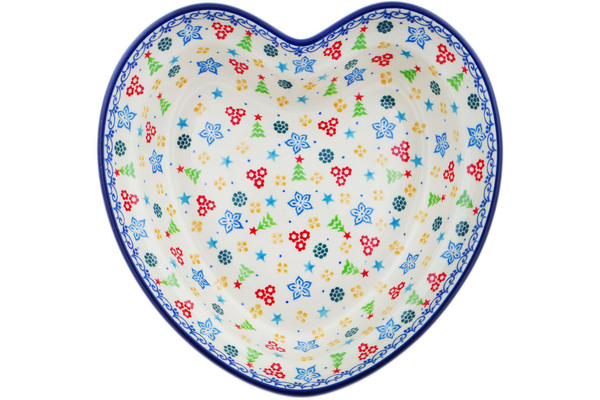 Heart Shaped Bowl 8"