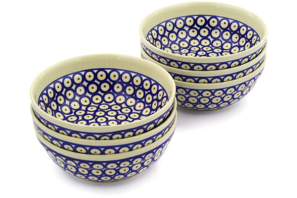 Set of 6 Bowls 7"