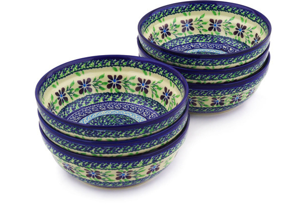 Set of 6 Bowls 7"