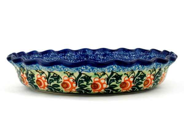 Fluted Pie Dish 10"