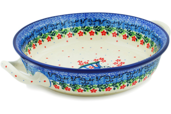 Round Baker with Handles 10"