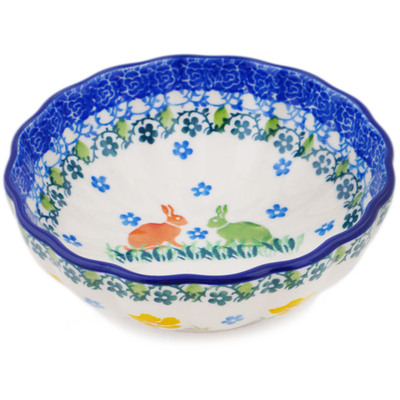 Scalloped Fluted Bowl 5"