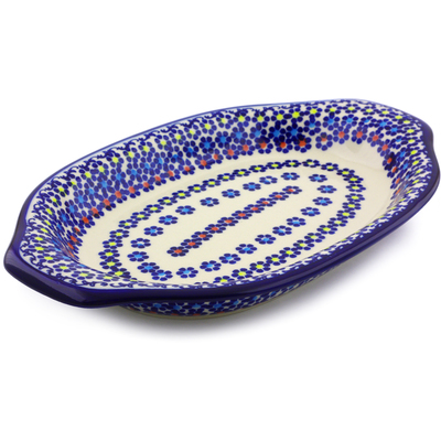 Platter with Handles 12"