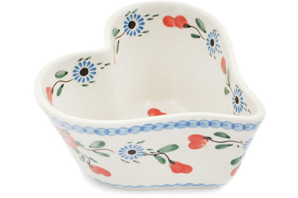 Heart Shaped Bowl 6"