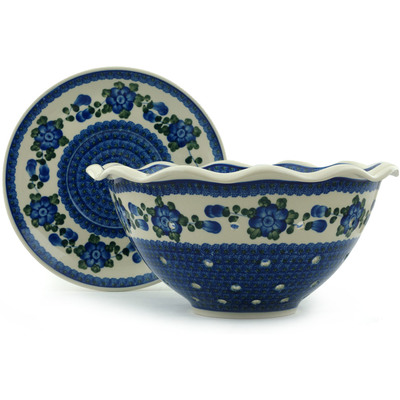 Colander with Plate 13"