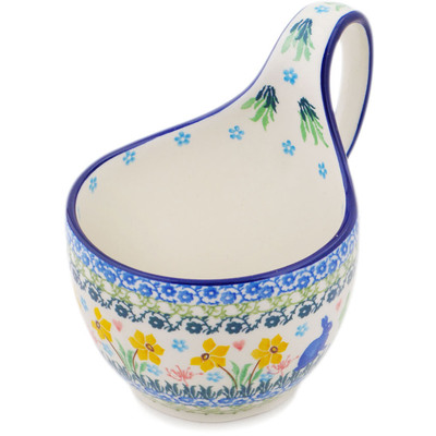 Bowl with Loop-Handle 6"