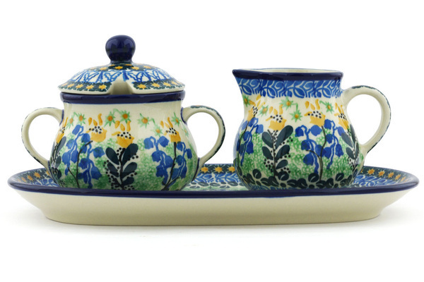 Sugar and Creamer Set 10"