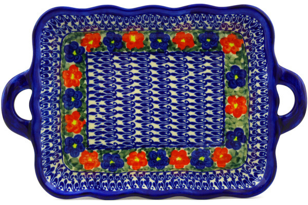 Rectangular Baker with Handles 12"