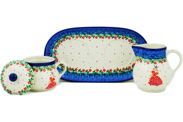 Sugar and Creamer Set 11"
