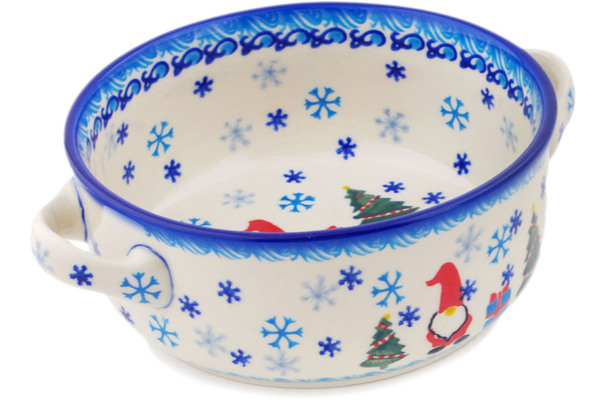 Round Baker with Handles 8"