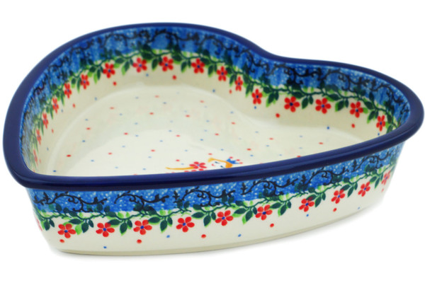 Heart Shaped Bowl 8"