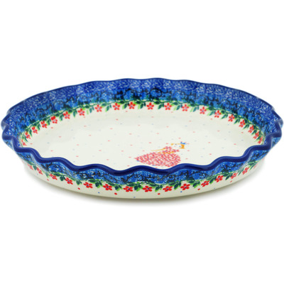 Fluted Pie Dish 10"