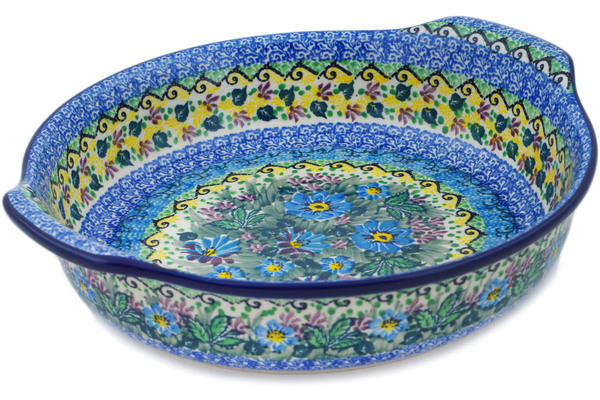 Round Baker with Handles 11"