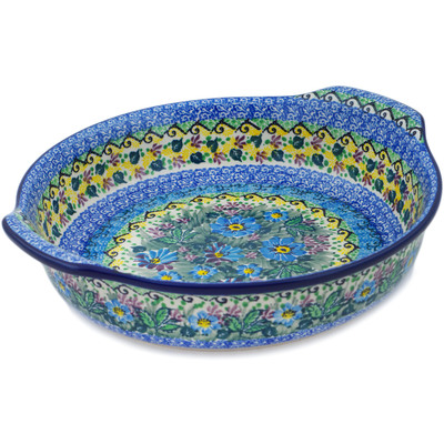 Round Baker with Handles 11"