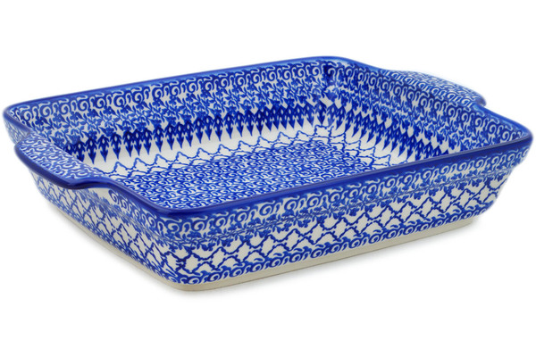 Rectangular Baker with Handles 15"