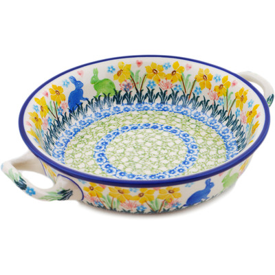 Round Baker with Handles 8"