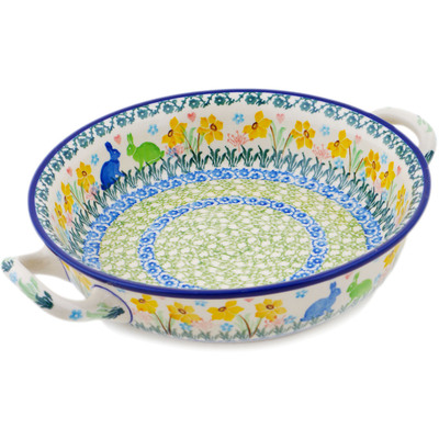 Round Baker with Handles 10"