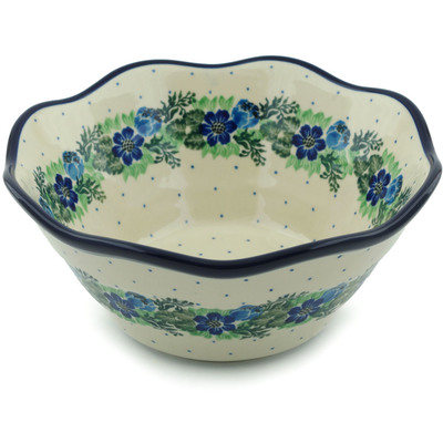 Scalloped Bowl 8"