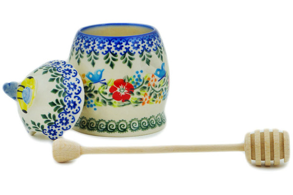 Honey Jar with Dipper 5"