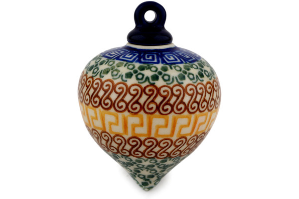 Christmas Ball Ornament 4"