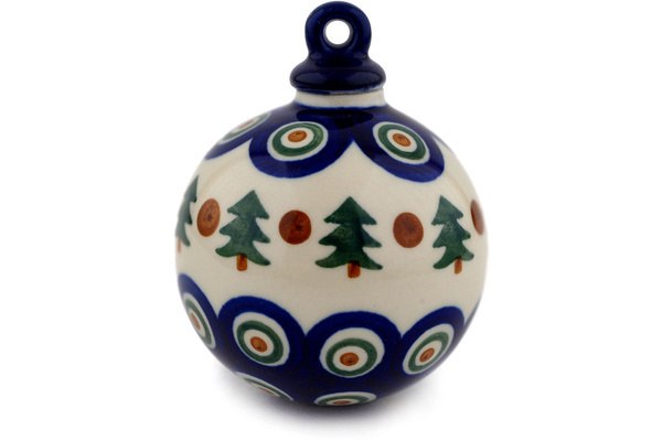 Christmas Ball Ornament 4"