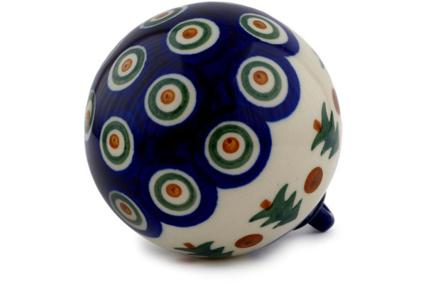 Christmas Ball Ornament 4"