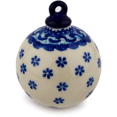 Christmas Ball Ornament 4"