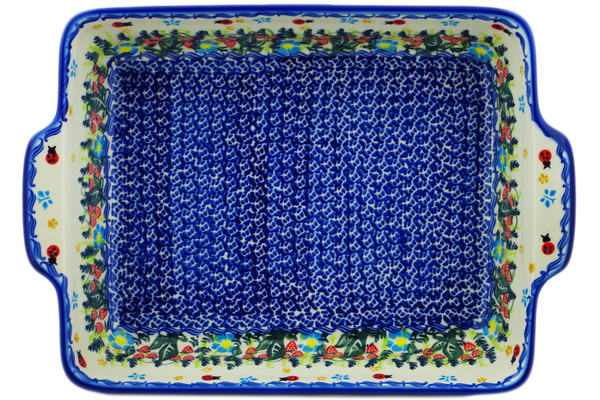 Rectangular Baker with Handles 15"