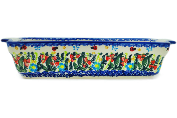 Rectangular Baker with Handles 15"