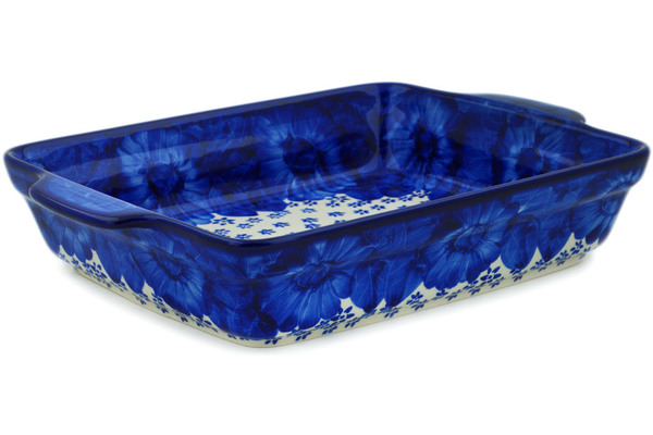 Rectangular Baker with Handles 15"