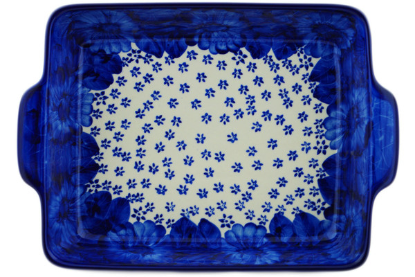 Rectangular Baker with Handles 15"