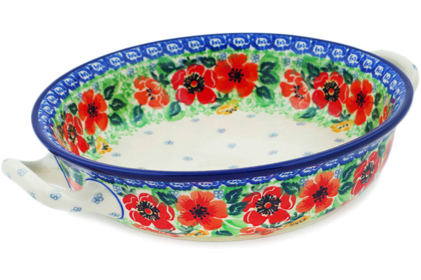 Round Baker with Handles 10"