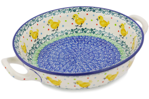 Round Baker with Handles 10"